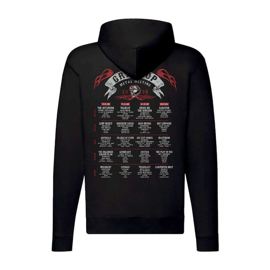 F31 - Unisex Zip Hood - BIKER