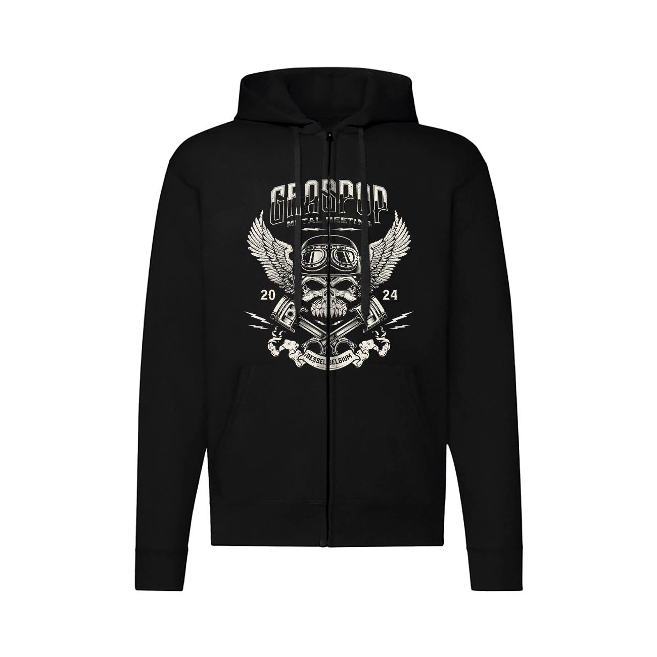 Unisex Zip hoodie - Biker