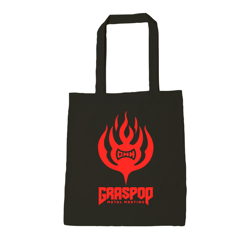 GMM25 Black Totebag Flame