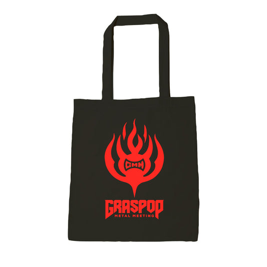 GMM25 Black Totebag Flame