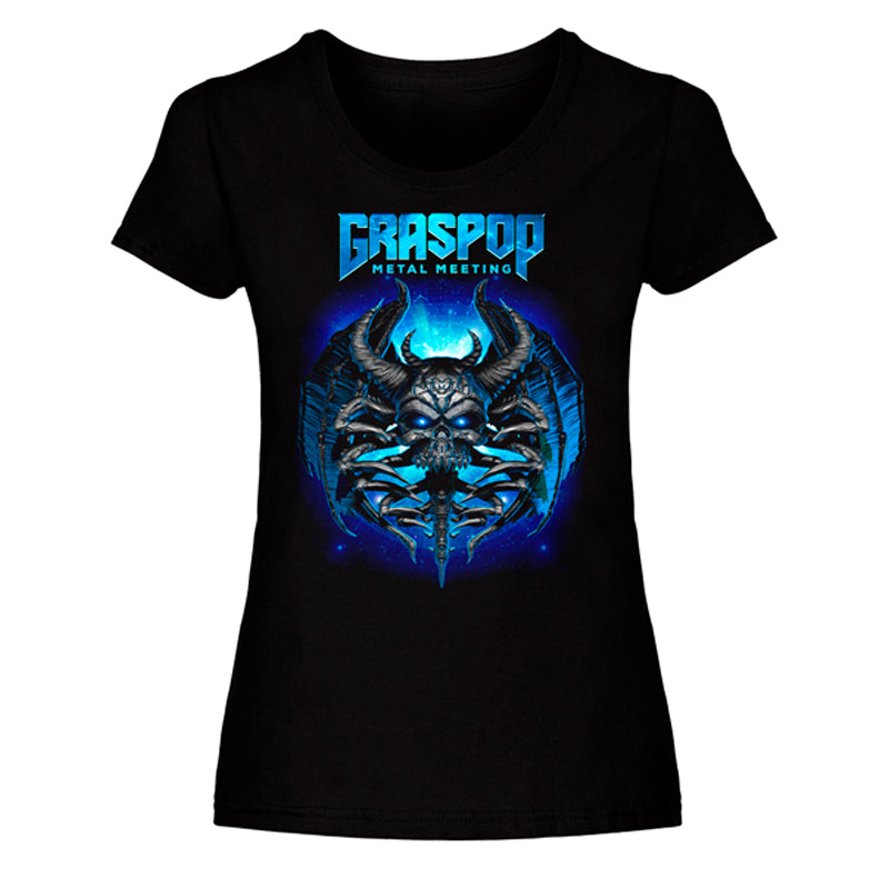 GMM25 Tshirt Girlie Blue Bat