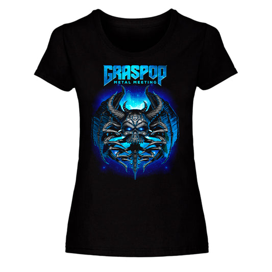 GMM25 Tshirt Girlie Blue Bat