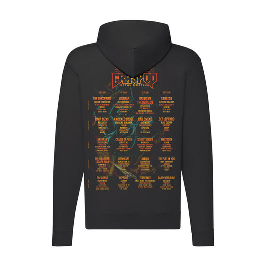 F33 - Unisex Zip Hood - DEVIL'S SWORD