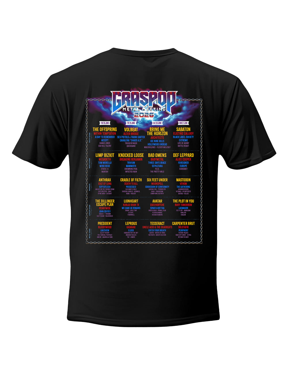 F19 - Unisex T-shirt - LIGHTNING CHANS