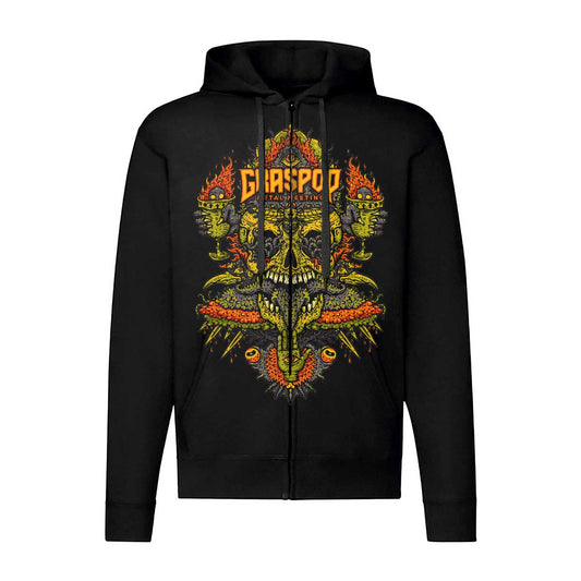 F32 - Unisex Zip Hood - MAGGOT BLAZE